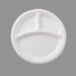 Plato 3Div. 26cm Ø Blanco (10x50)