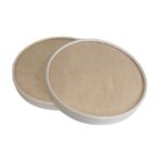 Tapa Kraft 142mm Ø s/hoyos (10x50)
