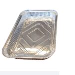 Bandeja Alum. 2000ml c/Tapa Cart-Alum. (20x20)